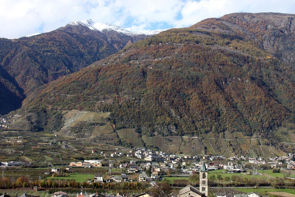 La Madonnina Apartment Villa di Tirano Bagian luar foto